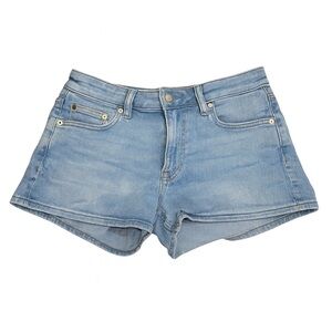 CALVIN KLEIN JEANS Light Wash Denim Shorts W25